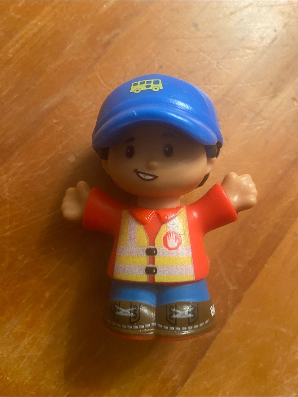 Fisher Price Little People Boy Crossing Guard